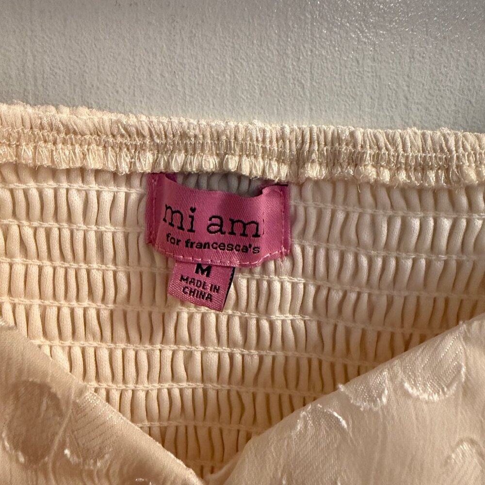 Cream blouse size M - Picture 3 of 8